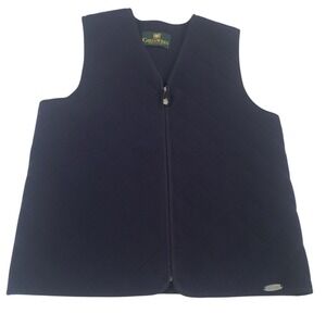 Giesswein Quilted Sweater Womens Black 14 Quilted Fleece Pure Wool Bodywarmer